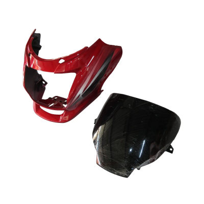 Head Light Visor/mask-hero Super Splendor Latest (type 2) Red