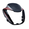 Head Light Visor/mask-hero Splendor  Nxg Latest Black (red Stk)
