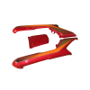 Tail Panel/seat Cowl-hero Cd Deluxe N/m Red (orange Stk)