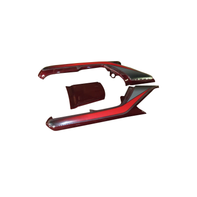 Tail Panel/seat Cowl-hero Cd Deluxe N/m Wine Red