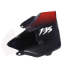 Side Panel/cover -hero Honda Ambition Black Red Bike