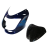 Head Light Visor/mask-bajaj Caliber 115 Blue