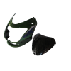 Head Light Visor/mask-bajaj Caliber 115 Huda Baba Green
