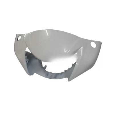 Head Light Visor/mask-tvs Jupiter White