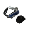 Head Light Visor/mask-hero Splendor I-smart Silver-blue Bike