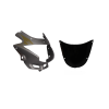 Head Light Visor/mask-hero Glamour N/m Silver Yellow