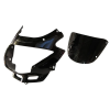 Head Light Visor/mask-hero Glamour N/m Black (blue)