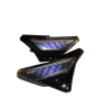 Side Panel/cover-honda Dream Neo Black(blue Stk)