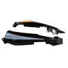 Tail Panel/seat Cowl-hero Passion Xpro Black (silver Stk)