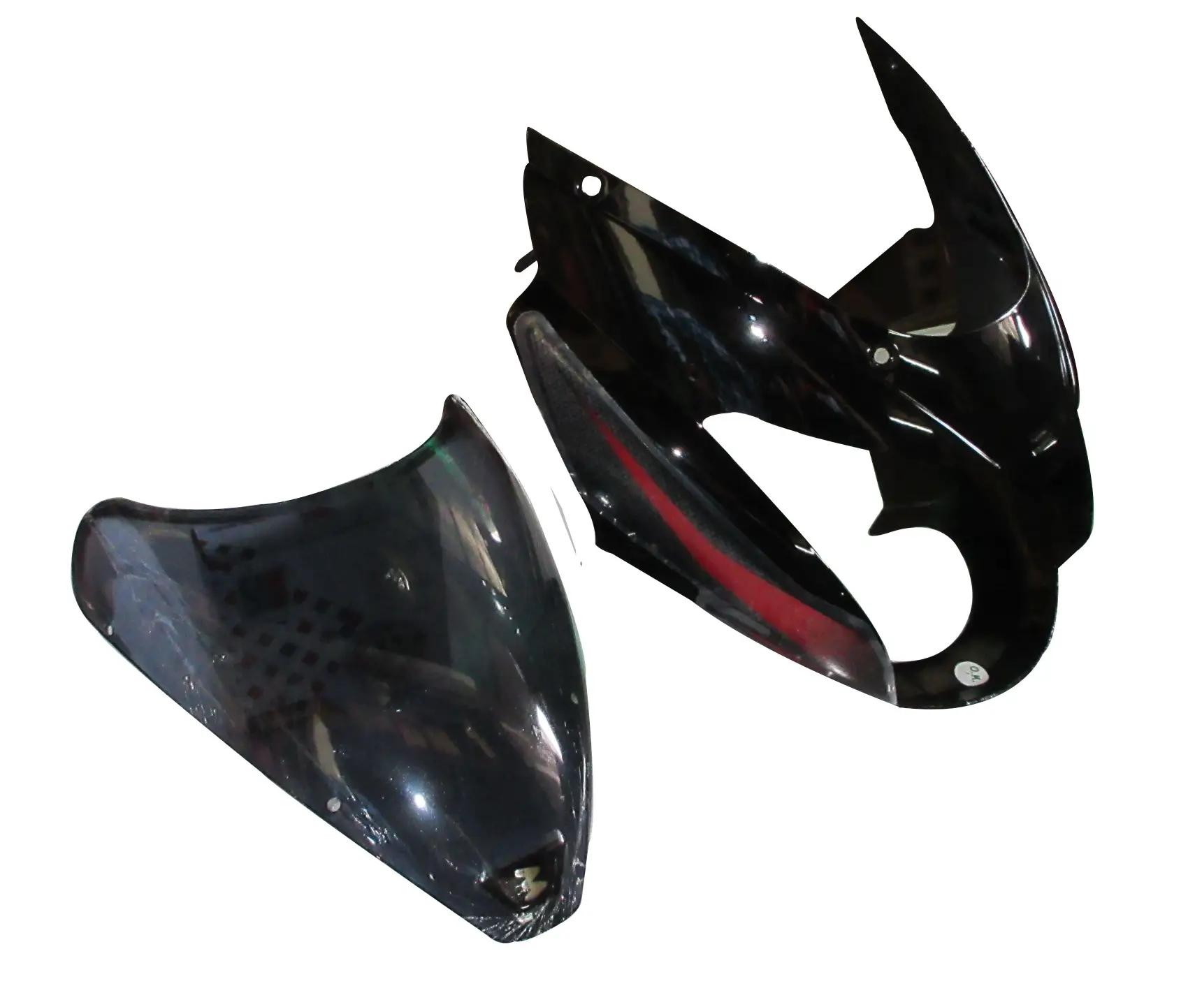 Head Light Visor mask bajaj Pulsar 150 180cc Dtsi Ug 7 Black red