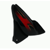 Side Panel/cover-bajaj Discover 135cc Black(red Stk)