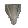 Front Nose Fit For Honda  Activa 4g Matt Selene Silver