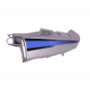 Tail Panel/seat Cowl-hero Passion Plus Silver (blue Stk)