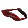 Head Light Visor/mask-tvs Victor N/m T-2 Restful Red