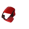Head Light Visor/mask-hero Passion Plus  Latest Sport Red