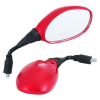 Rear View Mirror Fit For Hero Splendor Pro Red Lh (1 Pc)