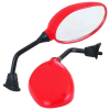 Rear View Mirror Fit For Hero Pleasure Sport Red Rh (1 Pc)