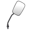 Rear View Mirror(black Rod) Rh Hero Honda N/m