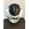 Visor For Tvs Apache Rtr160 180 Old White Colour With Black Wind Shield Sai Product