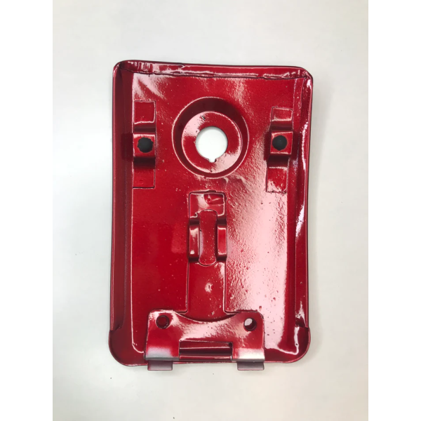 Petrol Tank Lid Plate For Hero Splendor Plus Red Colour All Model - Image 3