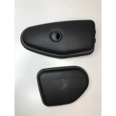 Tool Box / Utility Box Cover For Hero Splendor Pro Right And Left Ks 9228