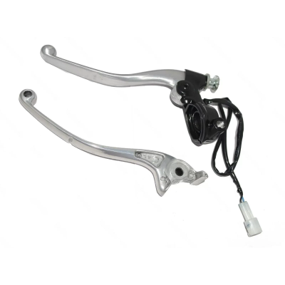Clutch & Front Brake Lever Kit – Polished For Royal Enfeild Meteor 350 Bs6