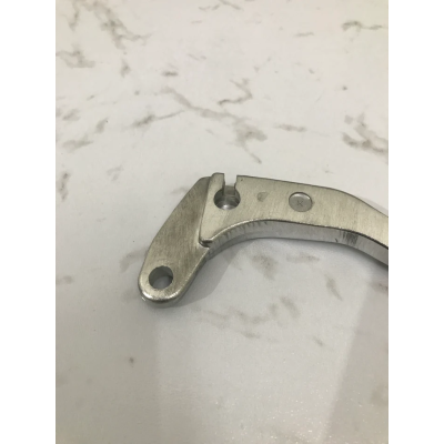 Clutch Lever For Tvs Apache Rtr 160/180 Metal Silver Colour