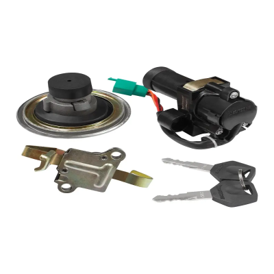 Ignition Lock Kit For Tvs Sport N/m (set Of 3) Consisting Of Ignition Cum Steering Lock, Petrol Tank Lock & Seat Lock