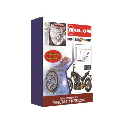 Chain And Sprocket Kit For New Thunder Bird 350cc - Kit Bsortb09 350cc