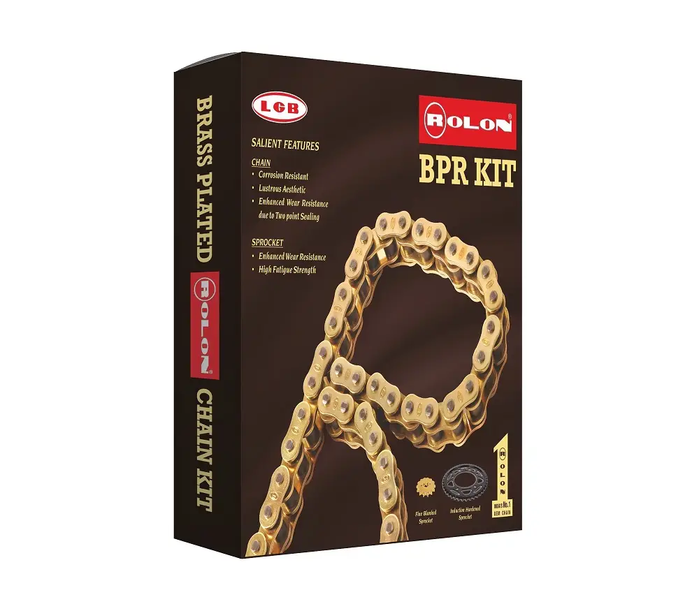 Brass Chain And Sprocket Kit For Fz 25 - Kit Narc 328nf