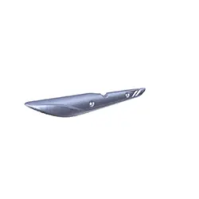 Silencer Plate (silencer Patti) Cover Muffler Super Splendor 2014 To 2017 ( Landscape Eng)