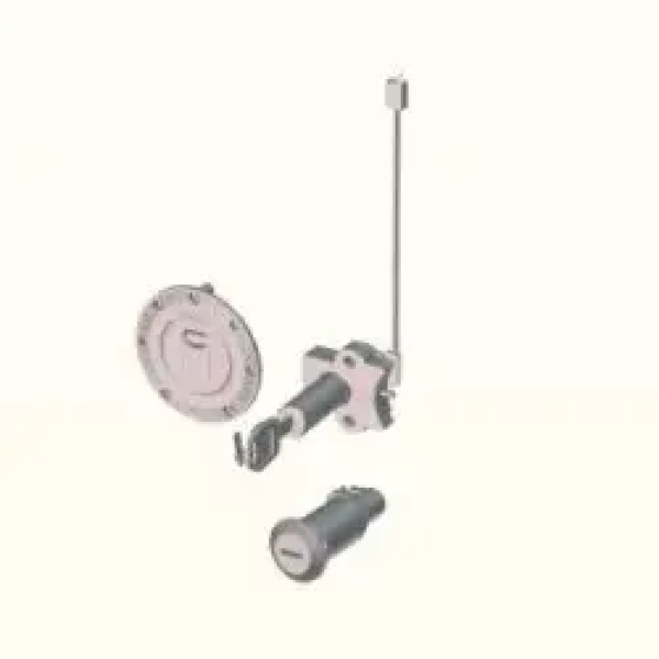 Lock Set (lock Kit) Key Set Hunk 2015 (latest Model) (2 Pin)