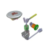 Lock Set (lock Kit) Key Set Hf Deluxe Fi Bs-vi 2020 Latest (i3s, Kick & Self Model)