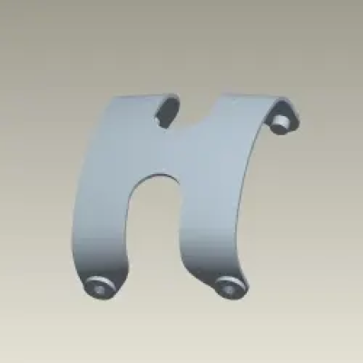 Fr Fender Clamp Stay Fr.fender Achiever All Models /x-treme 2006 & 2008 (analogue Meter)