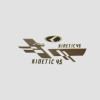 Stckr Set Kinetic 4s [whi Shield-blk]