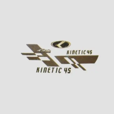 Stckr Set Kinetic 4s [whi Shield-blk]