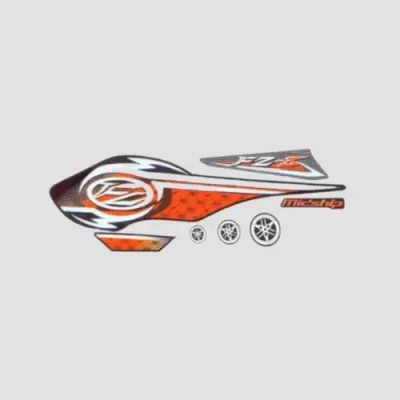 Stckr Set Fzs T5 [blk Tank-copper]