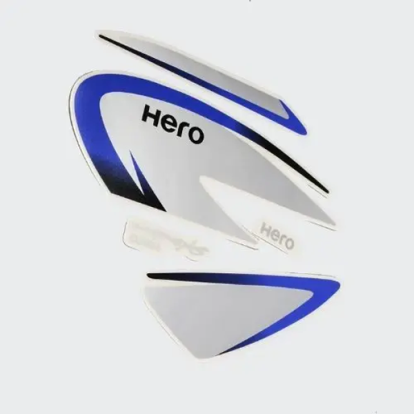 Stckr Set Hero Splendor Plus [blk Tank-blue]