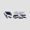 Stckr Set Glamour T6 [blk Tank-blue]