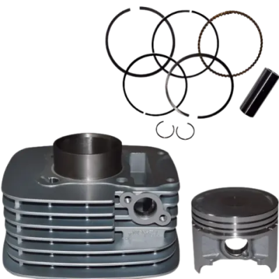 Cylinder Block Piston Kit Compatible For Suzuki Heat/zeus