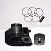 Cylinder Block Piston Kit Compatible For Tvs Scooty Pep