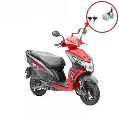 Minda Lock Set For Honda Dio | 4 Pin