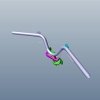 Pipe Strg Handle For Xoom Bs6 Fi | Xoom 110 | Hero