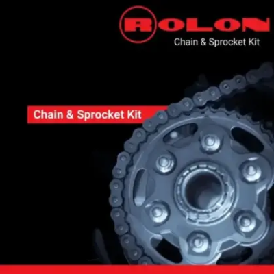 Rolon Chain Sprocket Kit For Bajaj Pulsar 160 Ns Twin Disc(4hole|37t-15t-136l)