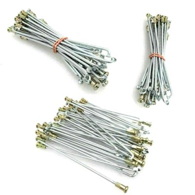 Royal Enfield Cycle Hub Front & Rear Wheel Spokes And Nipples Kit 80 Nos