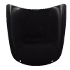 Exv00l Plastic Windscreen Visor Compatible With Cbz Front Fairing Windshield Baffle Wind Deflector (black)