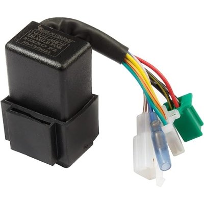 Deutsche Black Replacement Cdi (4+2+3 Pin + 1 Terminal Wire) Unit Fit For Tvs Fiero F2