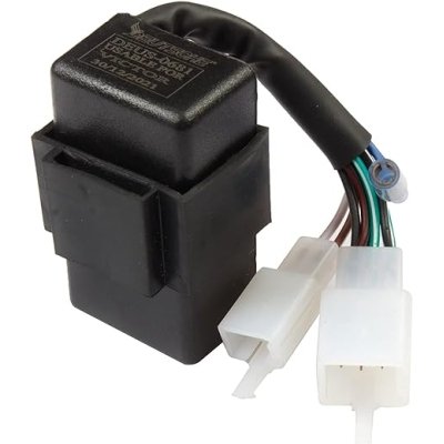 Deutsche Black Replacement Cdi (6+2 Pin + 1 Terminal Wire) Unit Fit For Tvs Victor