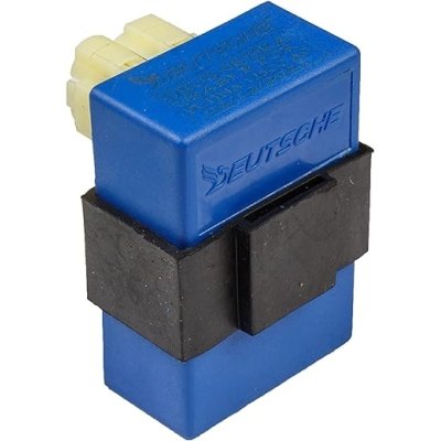 Deutsche Blue High Quality Replacement Cdi (4+2 Pin) Unit Fit For Bajaj Platina 125cc Ac