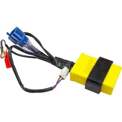 Deutsche Yellow High Quality Replacement Cdi (9 Pole 7 Pin+2+2pin+1 Terminal Wire) Unit Fit For Tvs Phoenix 125